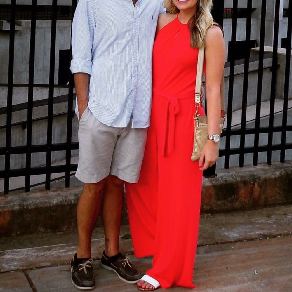 Red Ralph Lauren Jumpsuit